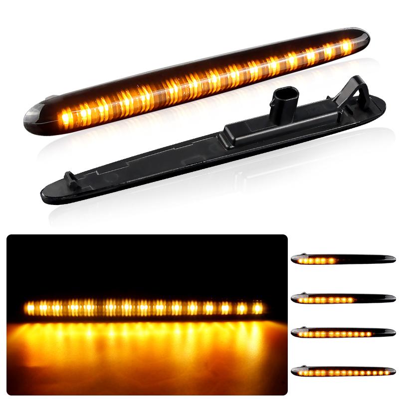 2 Stück 12V Sequenzielle LED Seitenmarkierungsleuchte für Alfa Romeo Giulietta 940 Veloce Ti Sprint OEM#50513757 Fehlerfreie Blinkleuchte