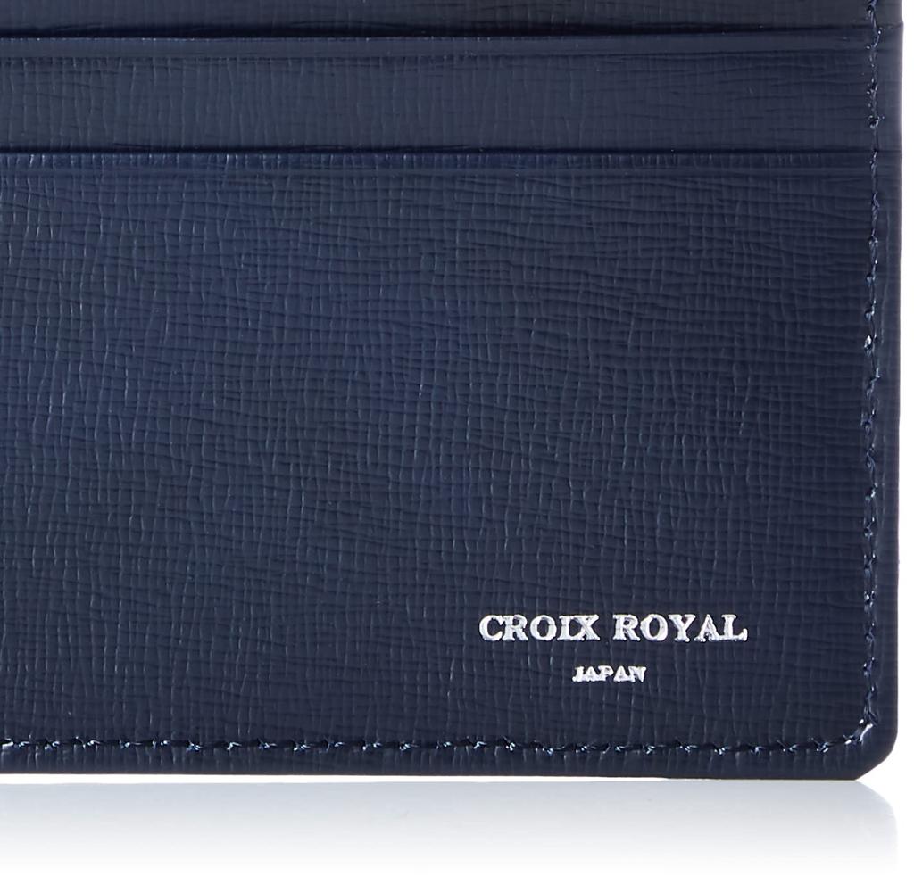 Long Wallet CRSSM194 [Croix Royal] Men's Blue/Black [Item]