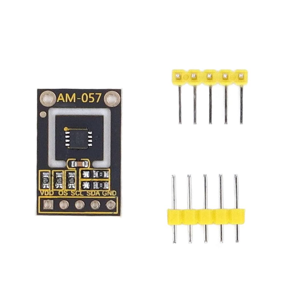MAX30205 Temperature Humidity Sensor Module, 2.7‑3.3V Human Body Temp Sensor Board, 0.1°C Accuracy Body Sensor Module with Alarm, I2C
