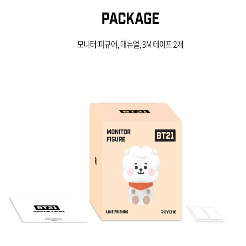6er-Set BTS BT21 Offizielle Baby-Monitor-Figur Authentische Ware 6er-Set