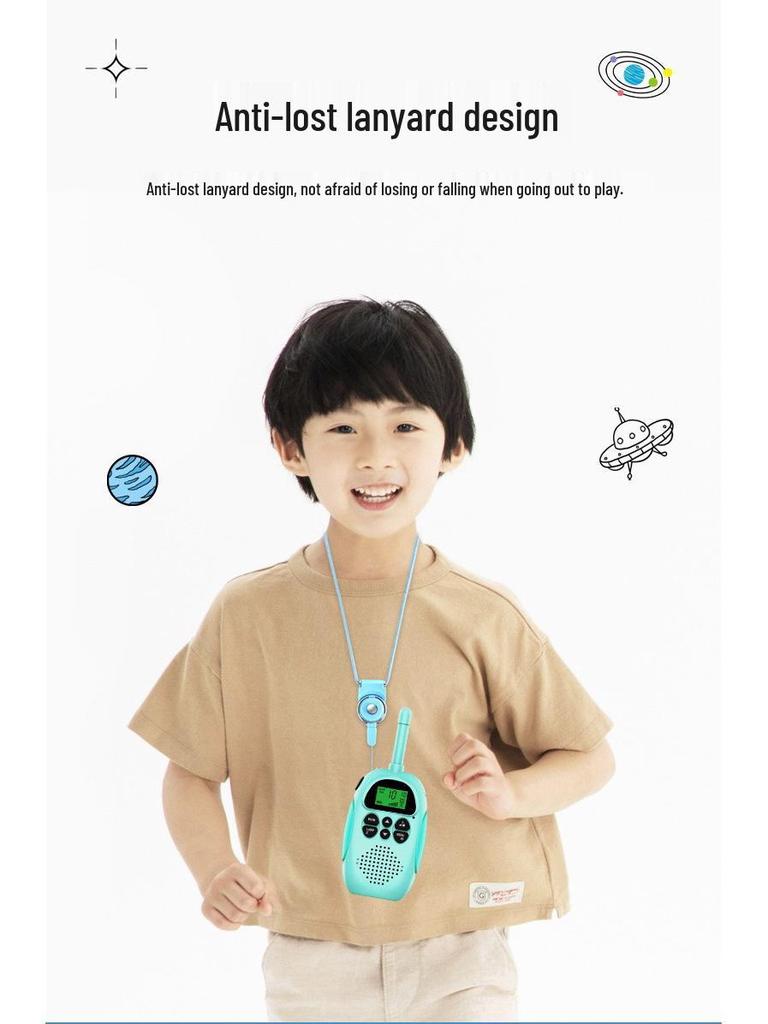 Mini DJ100 Cross-Border Walkie-Talkie: 3km Range, Parent-Child Interactive Educational Toy