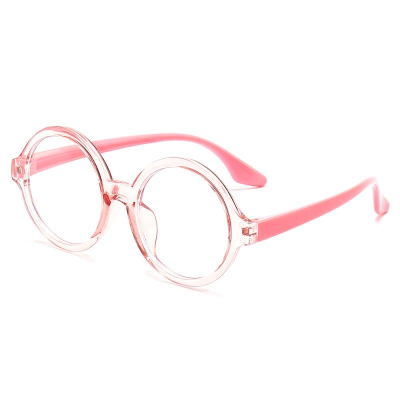 Anti Blue Light Children Glasses Round Boy Girl Eyeglass Frame Optical Eyewear Ultralight Eye Protection Computer Goggles