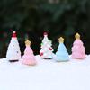 Handmade Mini Christmas Tree DIY Landscape Ornaments for Desktop