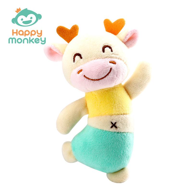 

Погремушка-плюшевая игрушка Танцующая обезьянка для детей 0-1 года