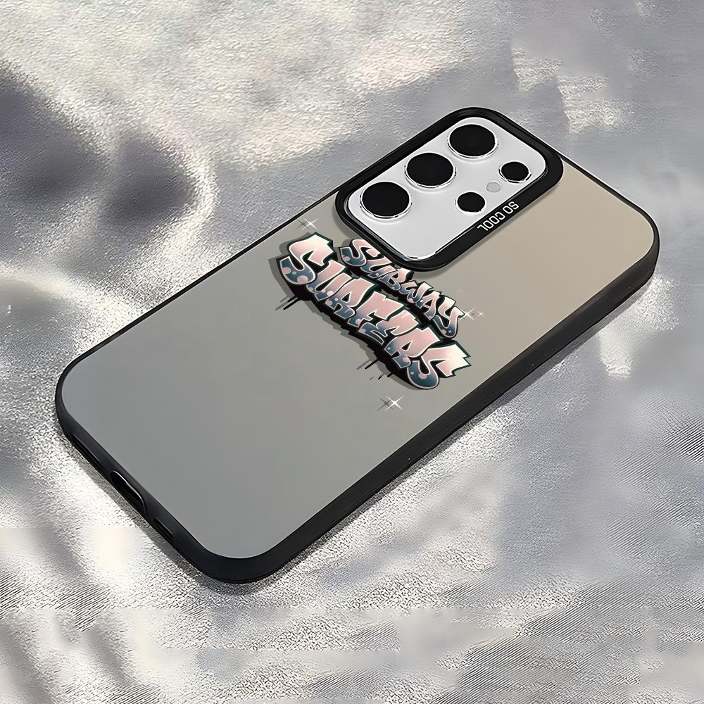 Game S-Subway Surfer Phone Case For Samsung Galaxy S25 Edge S24 S23 S22 S21 S20 Ultra Funda Silicone Silver Cover