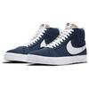 Nike Zoom Blazer Mid SB Marineblå Unisex Sneakers Blå Svart Universitetsrød 864349-401