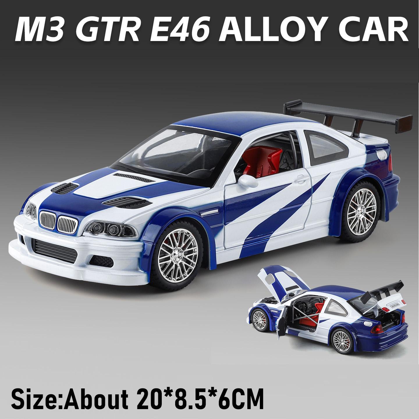 1:24 Scale M3 GTR E46 Model