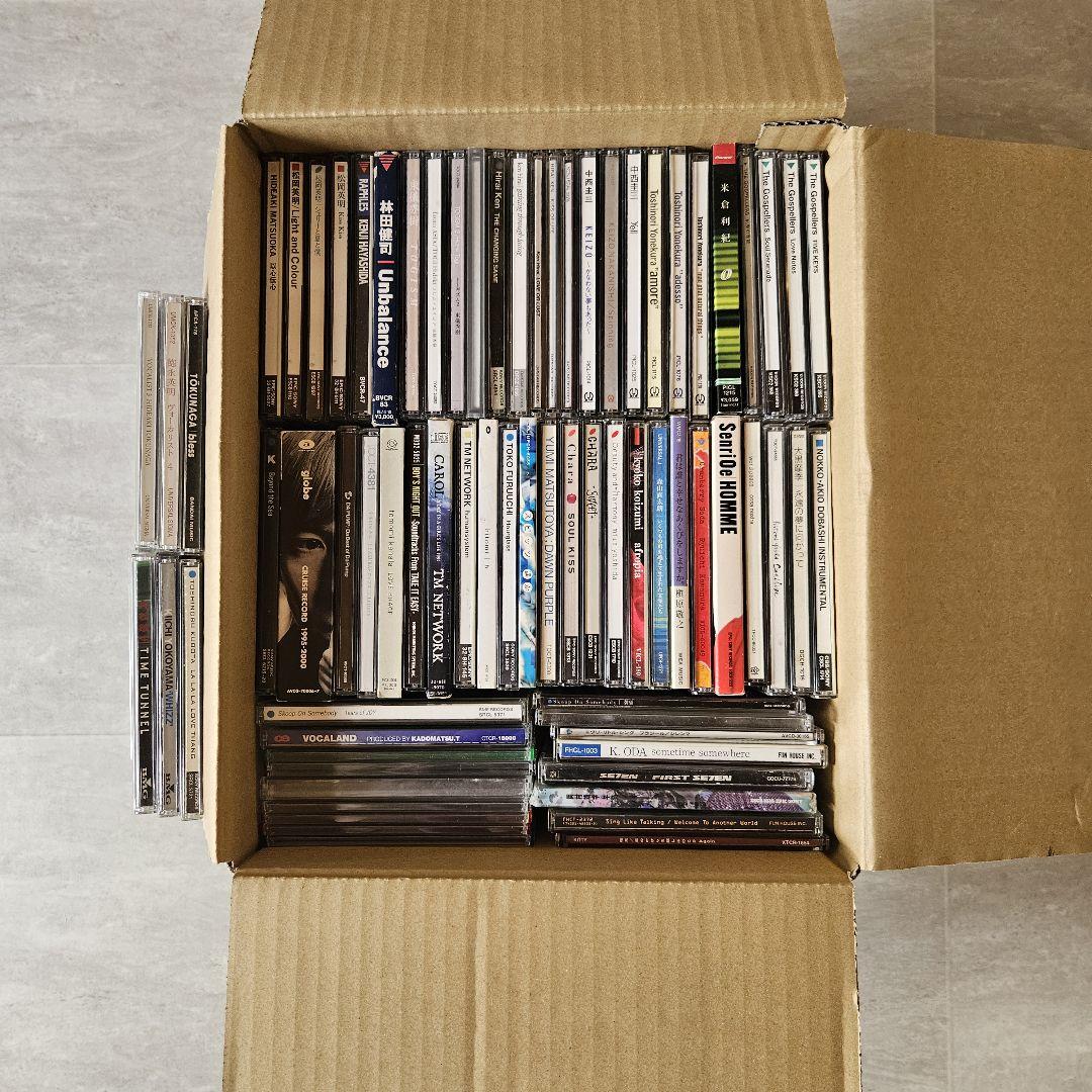 

[USED] 90s and 20s Japanese CD albums, singles, 97 pieces, box set, various genres