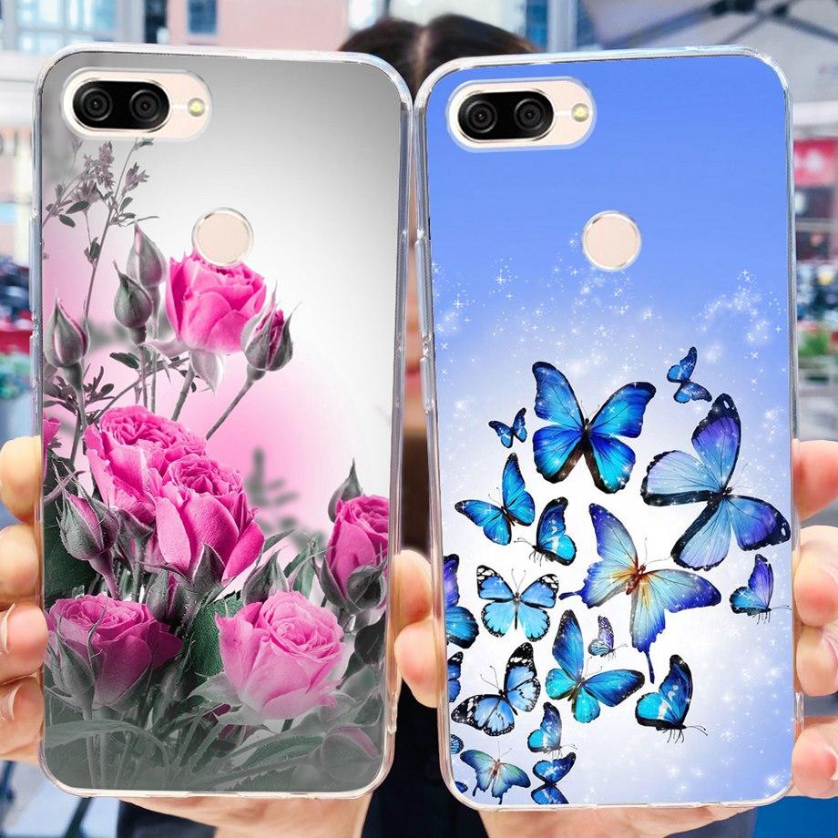 For ASUS ZenFone Max Plus M1 ZB570TL Case X018D Soft TPU Clear Silicone Fundas Protective Cover For Asus ZB570TL Phone Case Capa