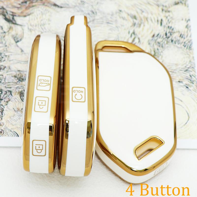 4/5/6/7/8/9 Bottons Car Smart Remote Key Case Cover for Kia Carnival EV9 Picanto GT Line 2024 Auto Shell Fob Holder Accessories