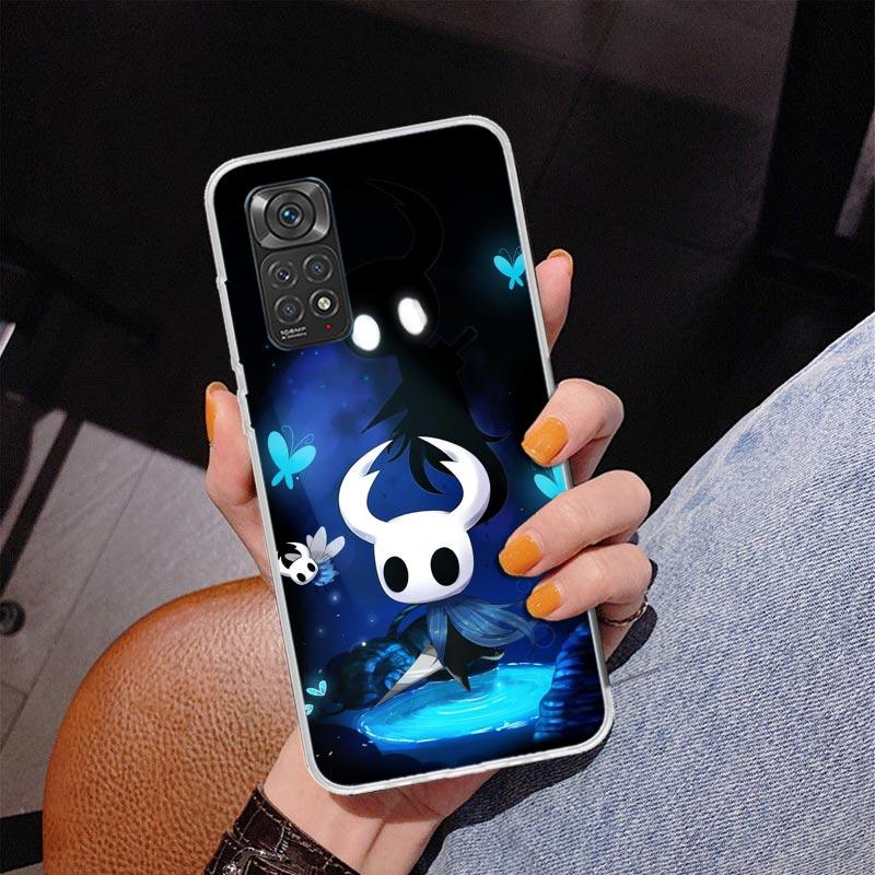 Hollow Knight Cartoon Phone Case For Xiaomi Redmi Note 15 14 13 12S 12 11 Pro Plus 14S 11S 11E 10 10S 11T 5G Personalized Cover