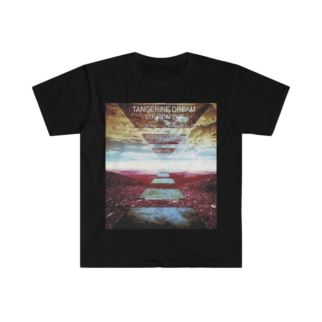 Soft Cotton 100% Cotton T-shirt Mens Tees Top. Tangerine Dream Stratosfear M