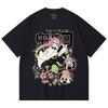 230 Gsm 100% Cotton Demon Slayer V6 Mitsuri Print Unisex Heavy Cotton T Shirt