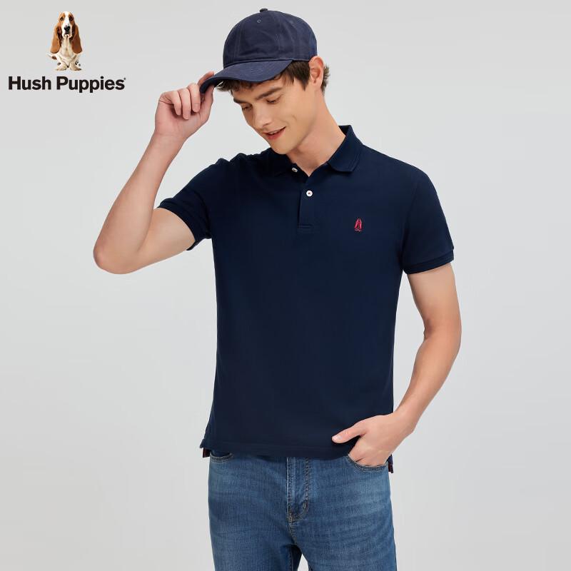 Hush Puppies Men's Soft Breathable Cotton Polo Shirt