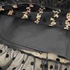 Fashion Temperament Waist Slimming Dot Mesh Flounces Fishtail Dress