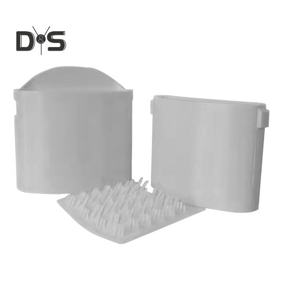 

Настенный коллектор для волос, многоразовый коллектор для волос с присоской для ванной комнаты, душа, ванны, стены белый