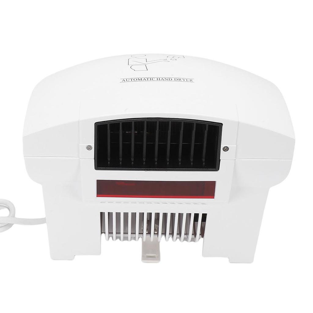 Electric Hand Dryer Commercial Compact Wiper Automatic Wall Hand Dry Machine 1200W for Business Home Household Mall Restroom