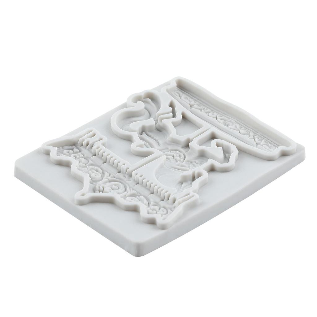 Silikonová forma na kolotoč Merry-Go-Round Formičky na fondán Nástroje na zdobení dortů Téma dortu Dezert Zdobená forma na čokoládu Cukroví