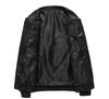 Men's Slim Fit PU Leather Baseball & Stand Collar Jacket - Autumn Winter Korean Style Casual Motorcycle Outerwear