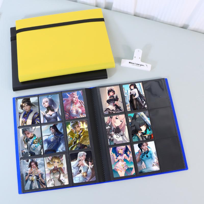 9-Grid Large Capacity 360 Card Slots Album for Game and Ultraman Cards