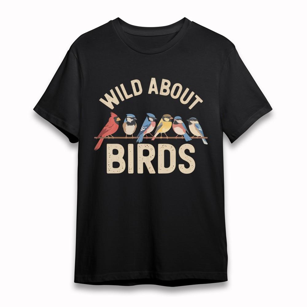 

Women s Oversize T-Shirt With Vibrant Birdwatching Graphic Unisex Cotton Top S