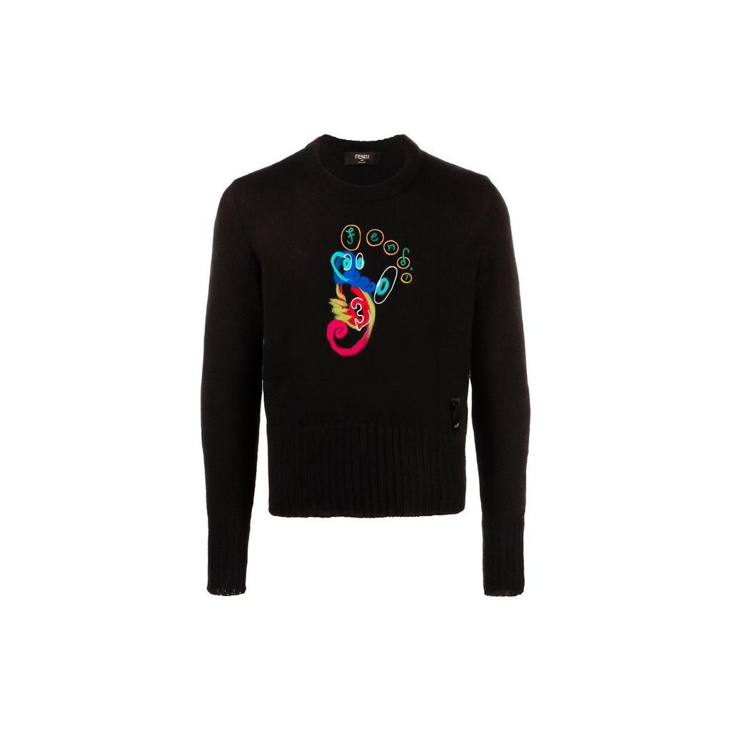 FENDI X Noel Fielding Seahorse Sweater FZY455AH36F0QA1