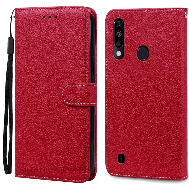 Pro ZTE Blade A7 2020 Pouzdro Silikonová Peněženka Kožené Vyklápěcí Pouzdro Pro ZTE Blade A7 2020 Pouzdro Měkký TPU Zadní Kryt Coque Fundas