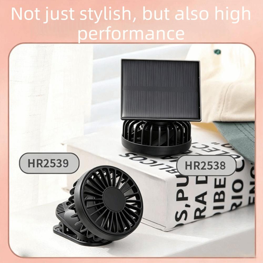 Lightweight Solar Powered Fan Mini Size USB Charging Fan Electric Fan Handheld Fan Outdoor