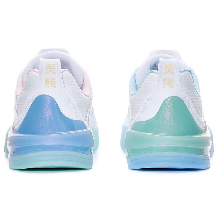 Li Ning Ling Teng Skateboard Signature Low-Top Shoes Unisex Sneakers White Pink Blue AEPR009-11