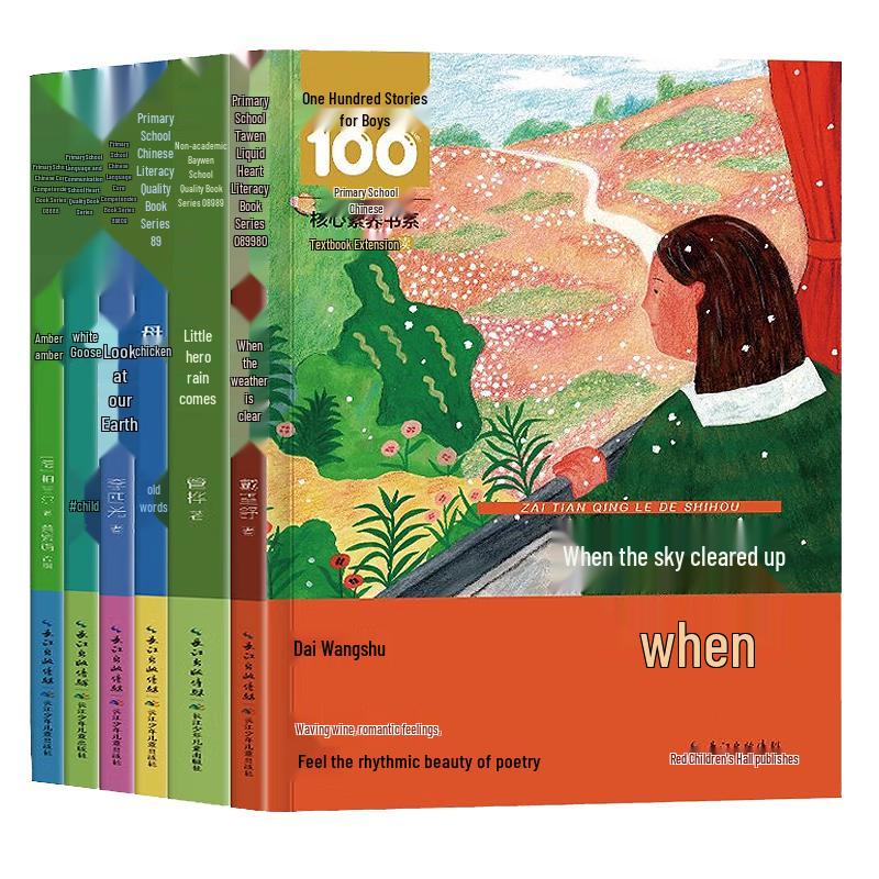 Primary School Chinese Core Literacy: Grade 4 (Set of 6 Books)