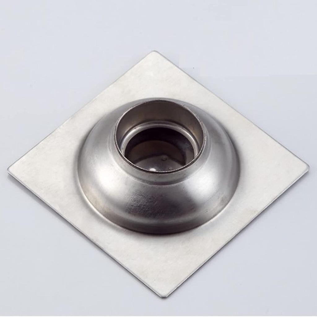 12x12cm Floor Drain Stainless Steel Square Bathroom Waste Gate Shower Drainer Floor Drain