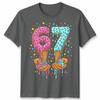 Funny Spotty 67 Unisex T Shirt Six Seven Dotty Spot Tee Graphic Top