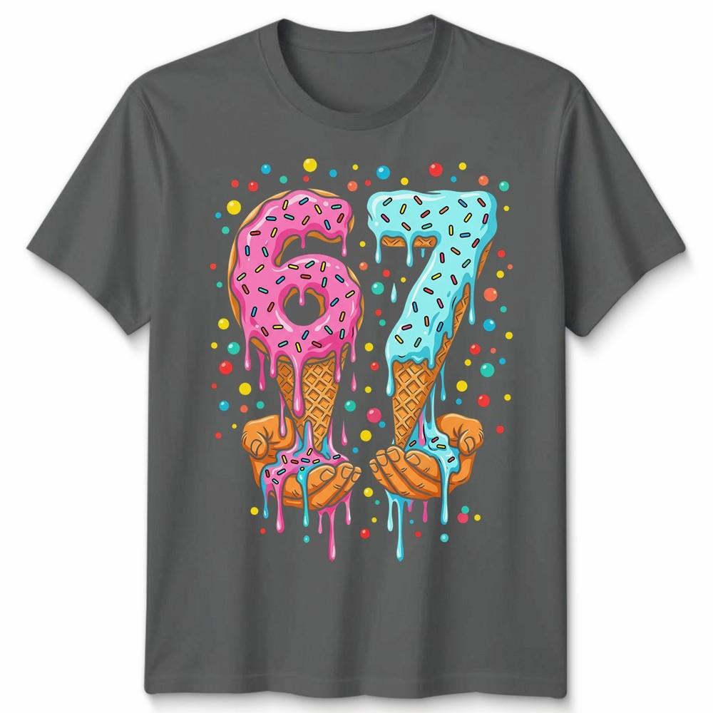 Funny Spotty 67 Unisex T Shirt Six Seven Dotty Spot Tee Graphic Top
