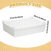 Fermentation Box for Storing Ingredients, Organizing Pizza , Bread, Stackable Container with Lid,