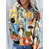 Autumn Funny Cat 3D Printed Hoodies Fashionable Casual Sports Long Sleeved Men's Hooded Sweatshirts