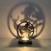 Deer Candlestick Tealight Holder Black Metal Xmas Deer Candle Stand for Wedding Party Type C
