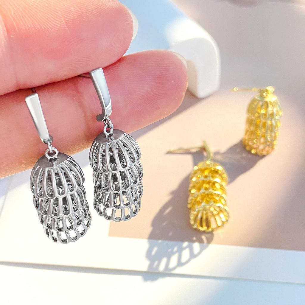 Retro Luxury Fashion Wheel Lantern Earrings For Women