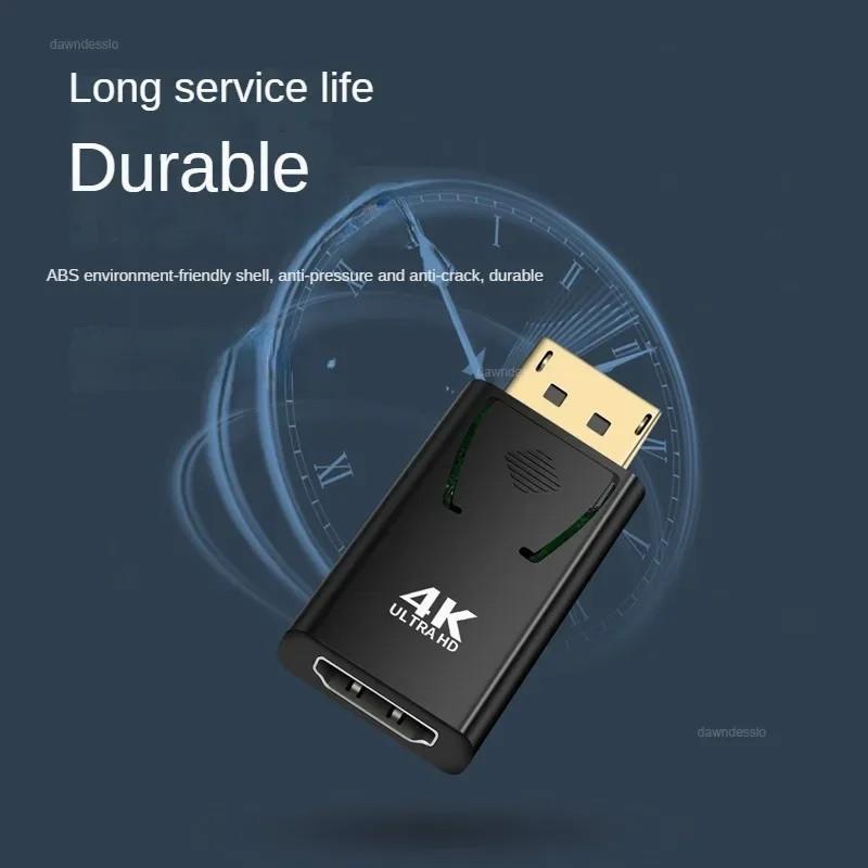 HD 4K 1080P DisplayPort DP hann til HDMI hun HDMI-kompatibel adapter Video lydkabel for HDTV PC bærbar PC