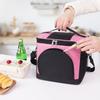 10L Portable Lunch Bag Food Thermal Box Durable Waterproof Office Cooler Lunchbox with Adjustable Shoulder Strap Insulated Case