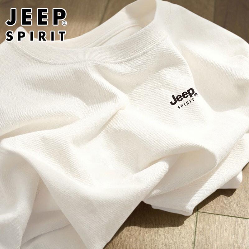 

Чоловіча футболка з коротким рукавом JEEP SPIRIT зі 100% бавовни 5XL