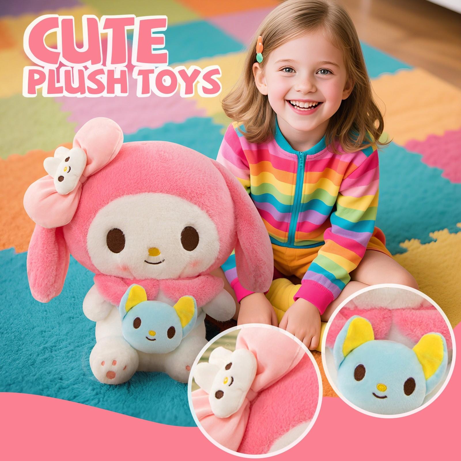 

Милые подарки на день рождения для детей, девочек и мальчиков - Плюшевые игрушки, Куклы и Мягкие игрушки One Size розовый