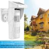 Detector de Movimento Solar Sem Fio Independente Sistema de Alarme de Segurança Infravermelho