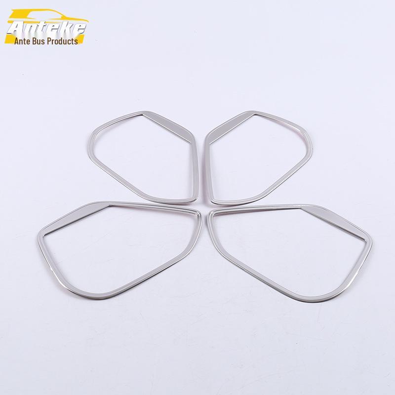 Lingpai Audio Bright Ring Speaker Cover - Door Speaker Protective Decorative Patch Accessory