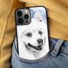 Japanese Spitz Dog Soft Phone Case for iPhone 17 Air 16e Pro max 15 Pro 13 14 Plus 11 12 MagSafe Magnetic Coque