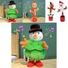 Adorable Christmas Tree Singing And Dancing Plush Doll For Gift Decoration