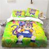 3D Cartoon DR S-Slump Arale Bedding Set King Twin Double Microfiber Duvet Cover Sets for Kids
