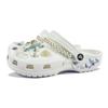 Crocs Classic Clog Versatile Fashion Classic Hole Shoes for Men and Women In White