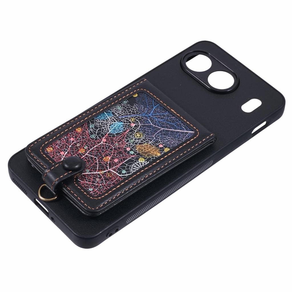 Für OnePlus Nord 4 Handyhülle mit Galaxy Kartenfach Ständer RFID-Blockierung