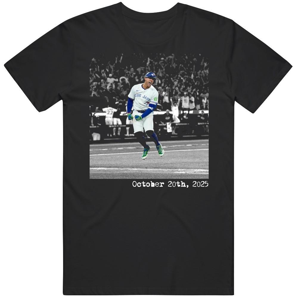 

George Springer Dinger Homerun Celly Fan V2 T Shirt 3XL