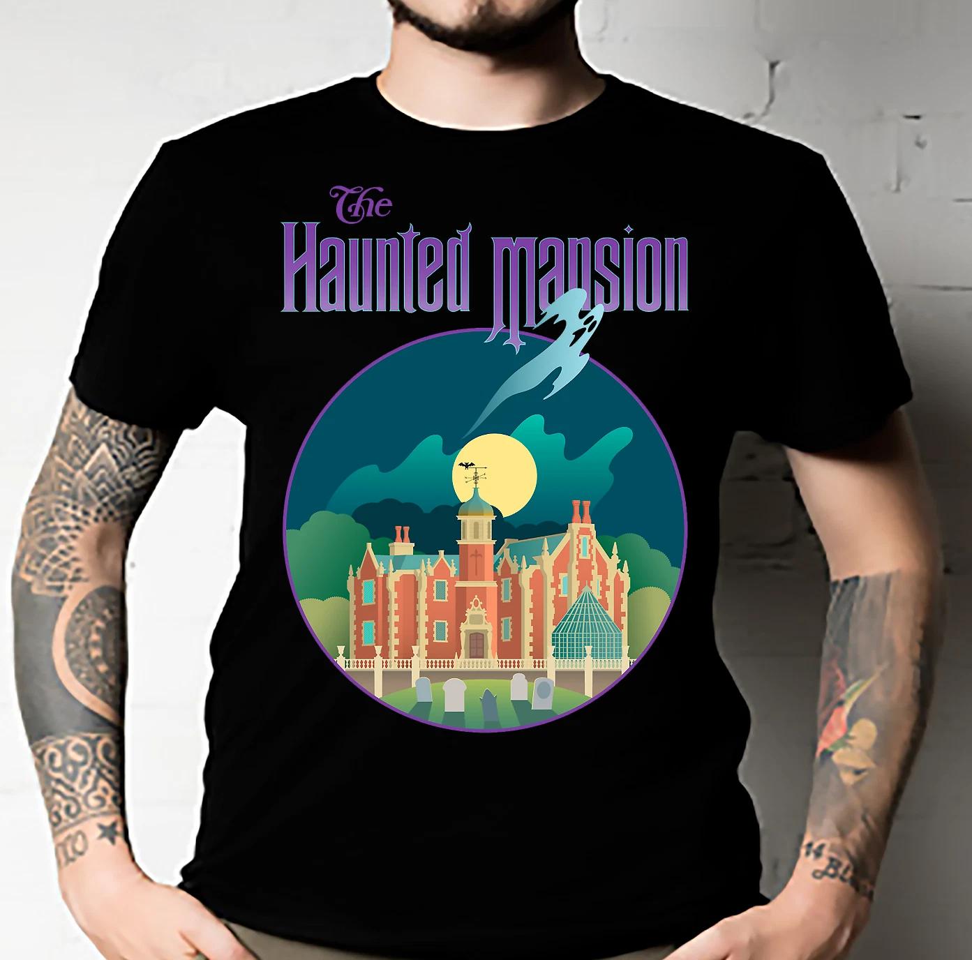 Men s and Women s T-shirts The Haunted Mansion Pullover ALL SIZE S